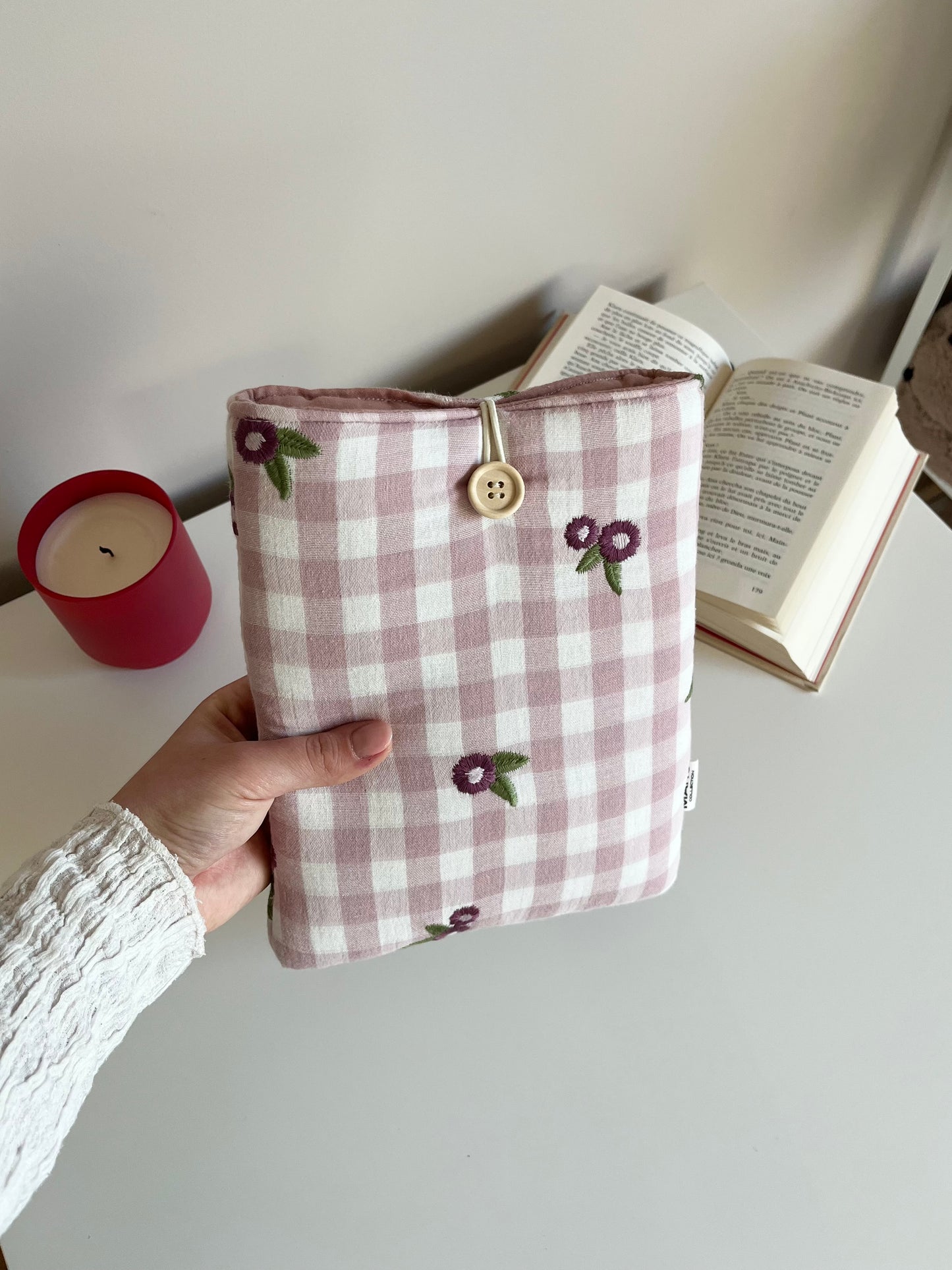 Housse de livre - Flore