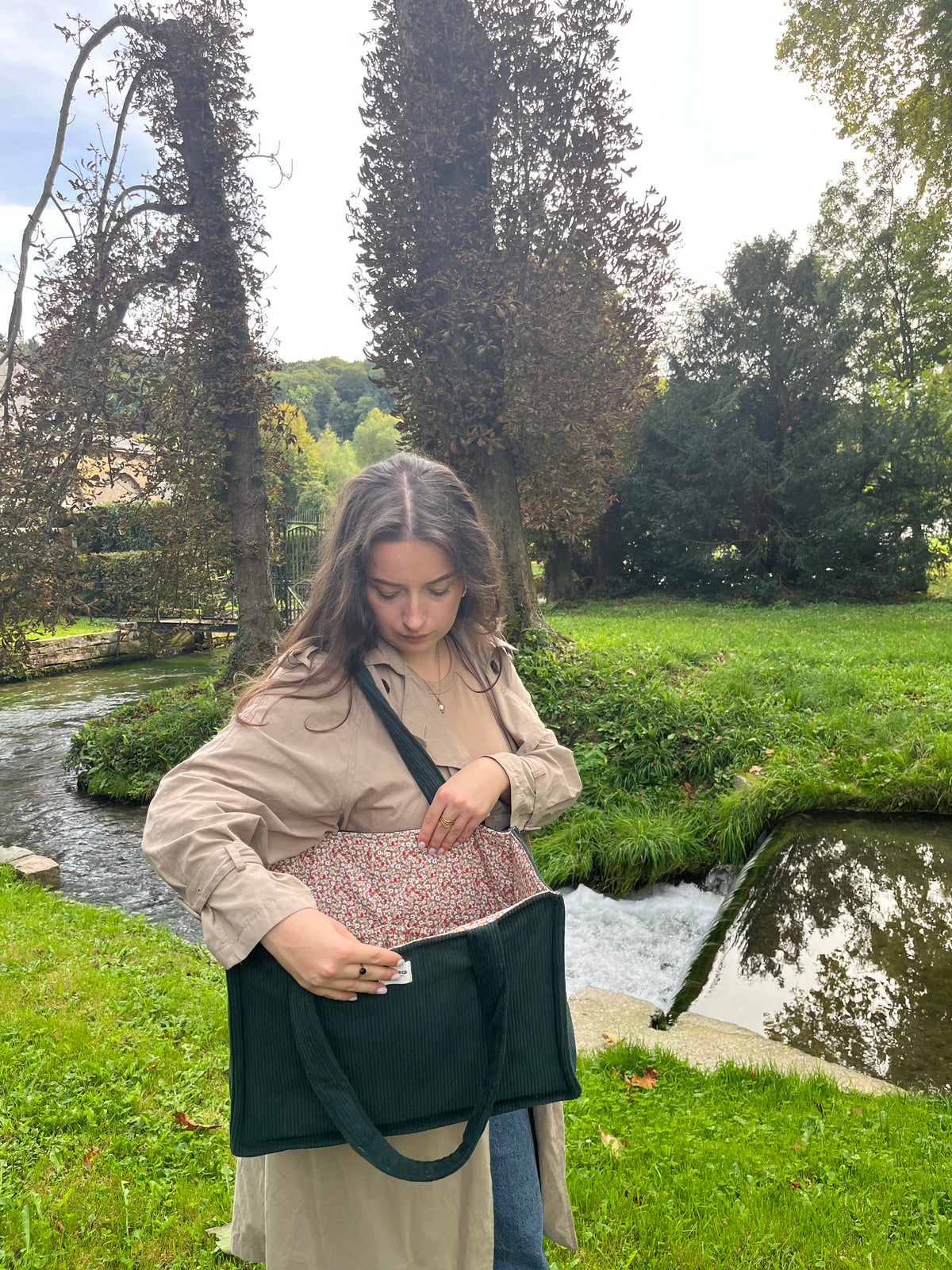 Box sac cabas XL + portefeuille – La Forêt