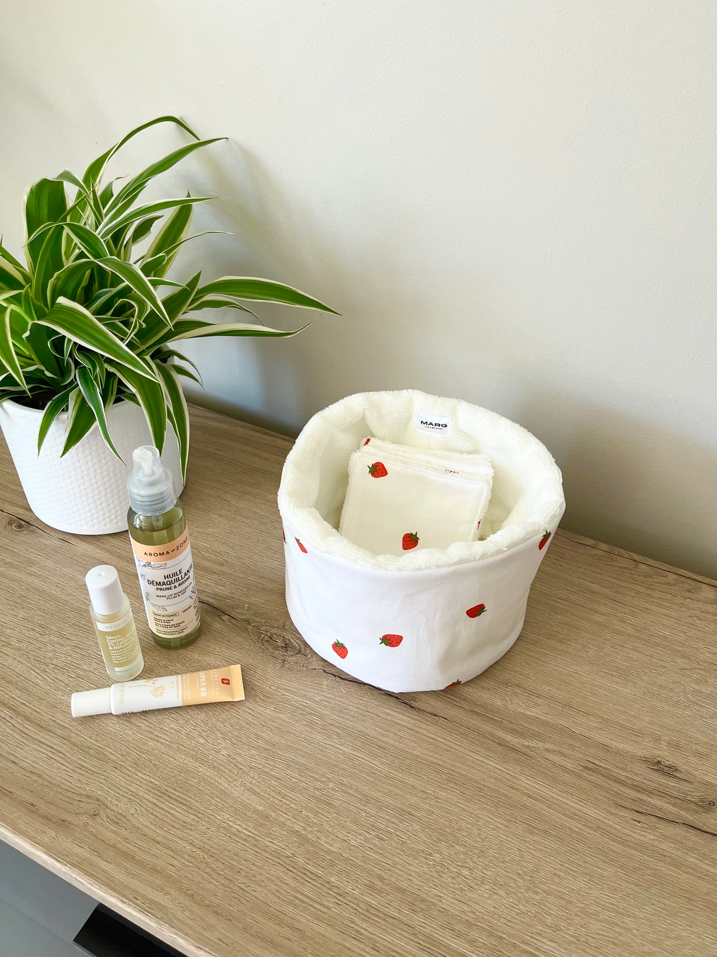 PANIER DE RANGEMENT - FRAISES