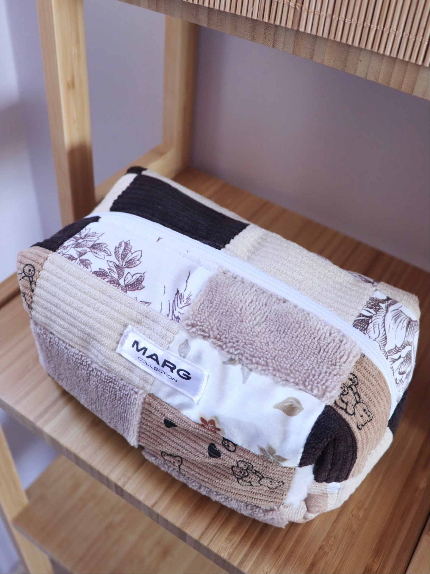TROUSSE DE TOILETTE - PATCHWORK, PIÉCE UNIQUE