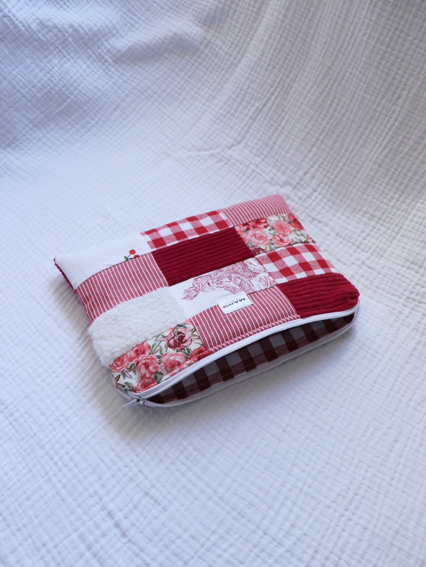 POCHETTE PLATE - PATCHWORK, PIÈCE UNIQUE