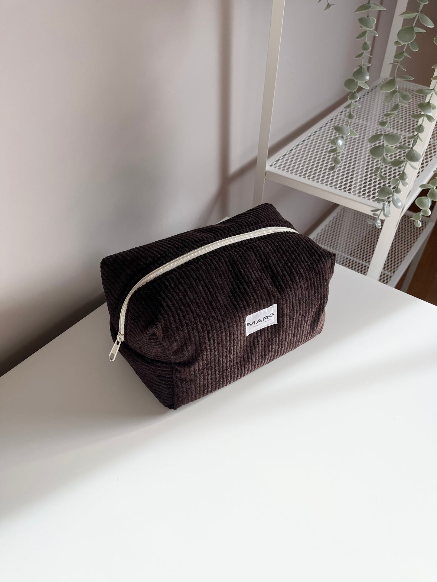 Trousse de toilette - Châtaigne grillée