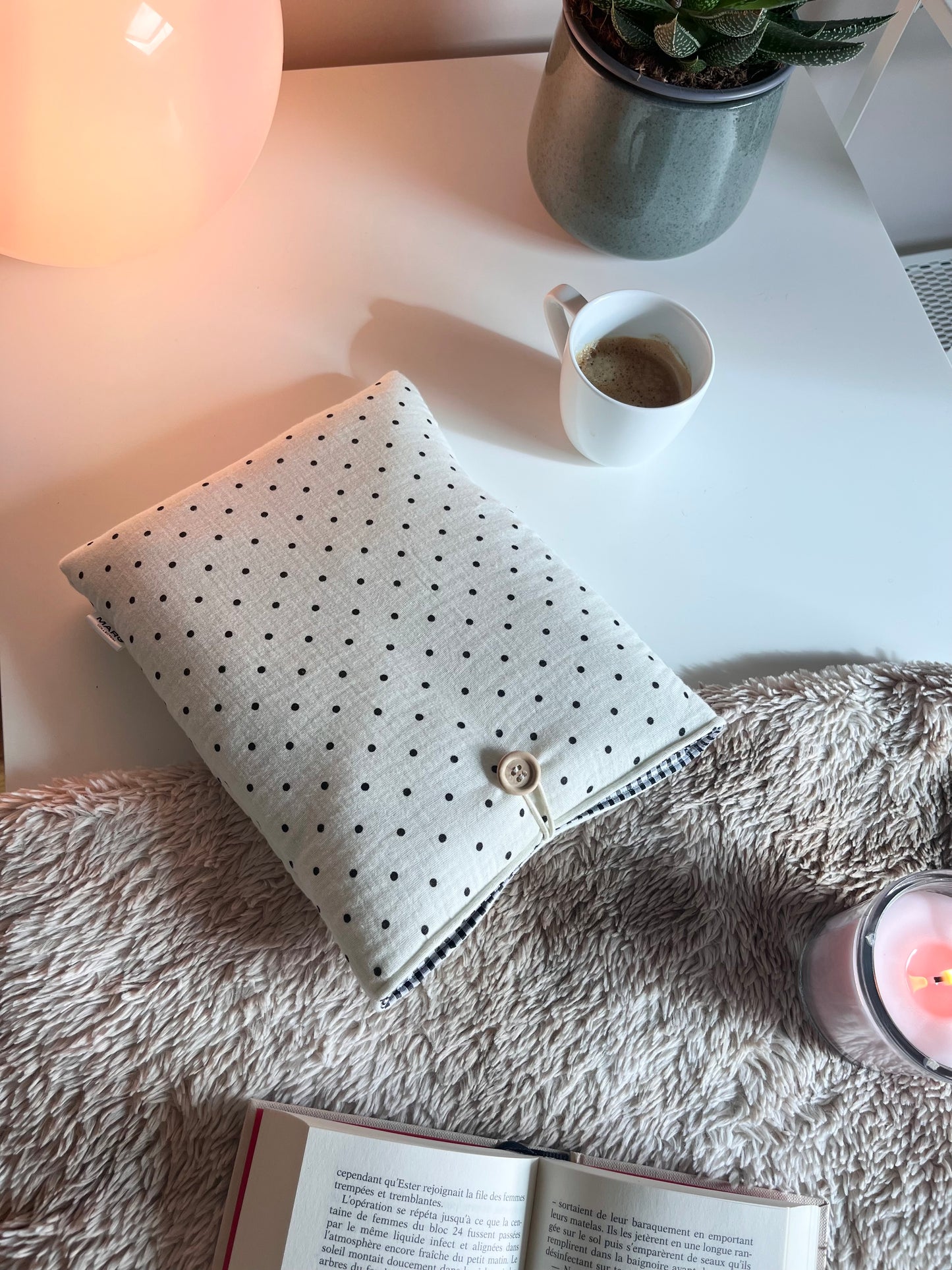 Housse de livre - Petits nuages