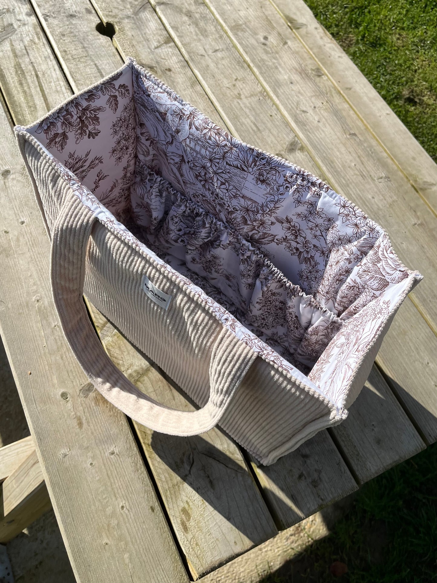 Sac cabas XL - Latte