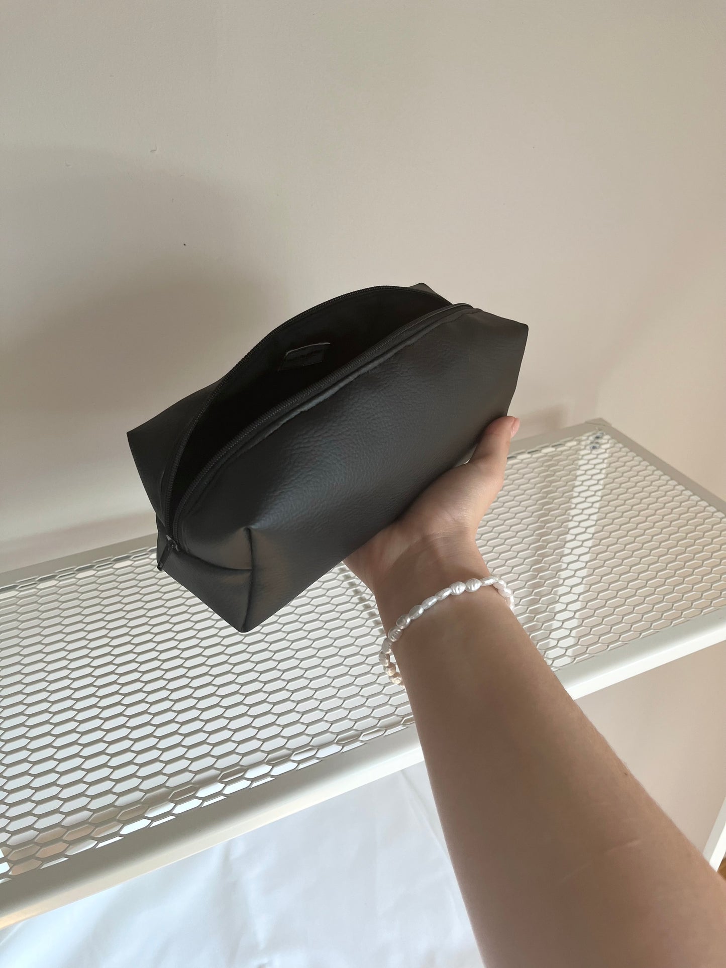 TROUSSE D’ÉCOLE - SIMILI CUIR NOIR