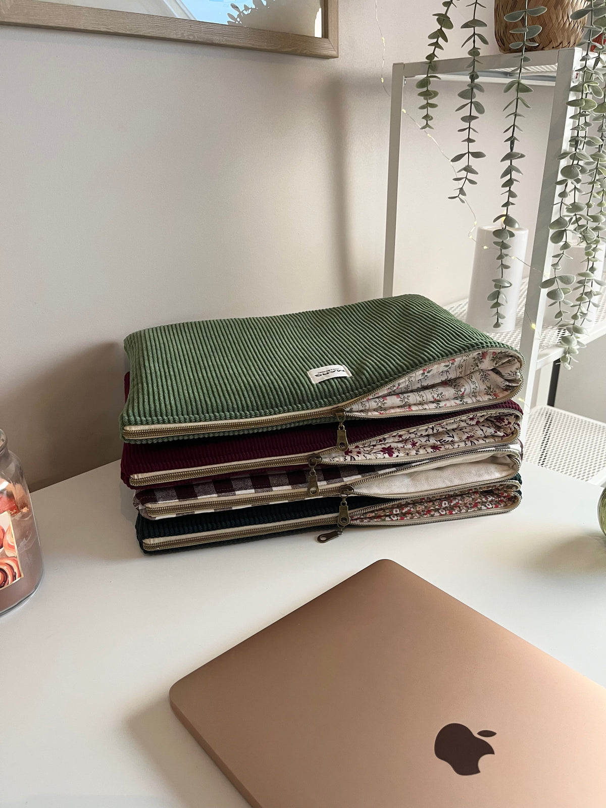 Housse ordinateur/ipad - Le Velours