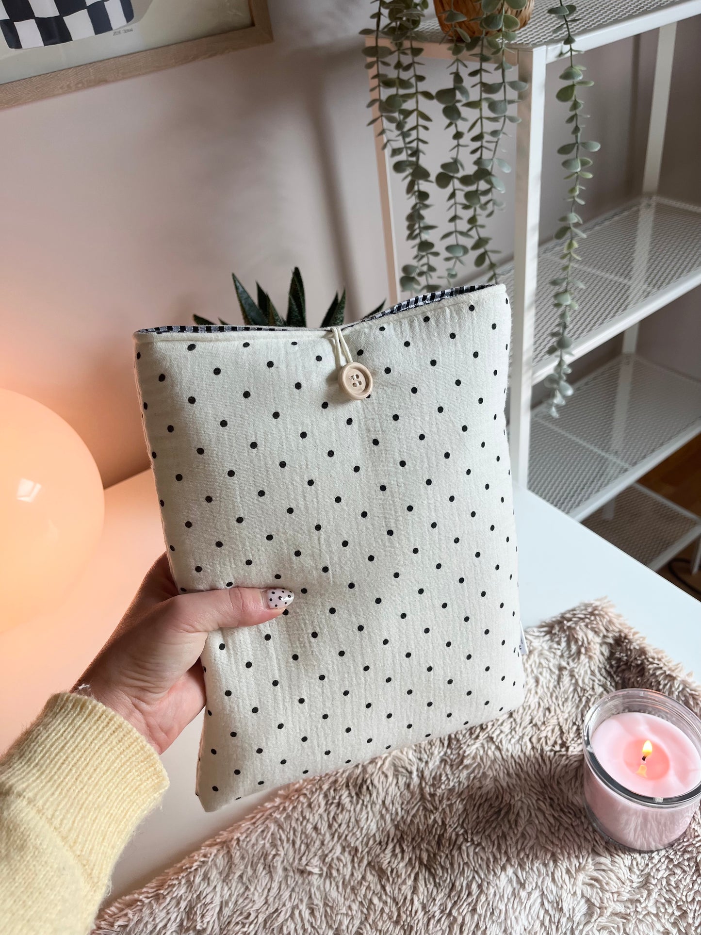 Housse de livre - Petits nuages