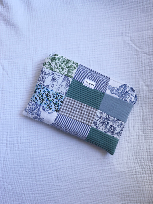 POCHETTE PLATE - PATCHWORK, PIÈCE UNIQUE