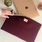 Housse ordinateur/ipad - Le Velours