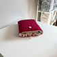 Housse de livre - Rouge gourmand