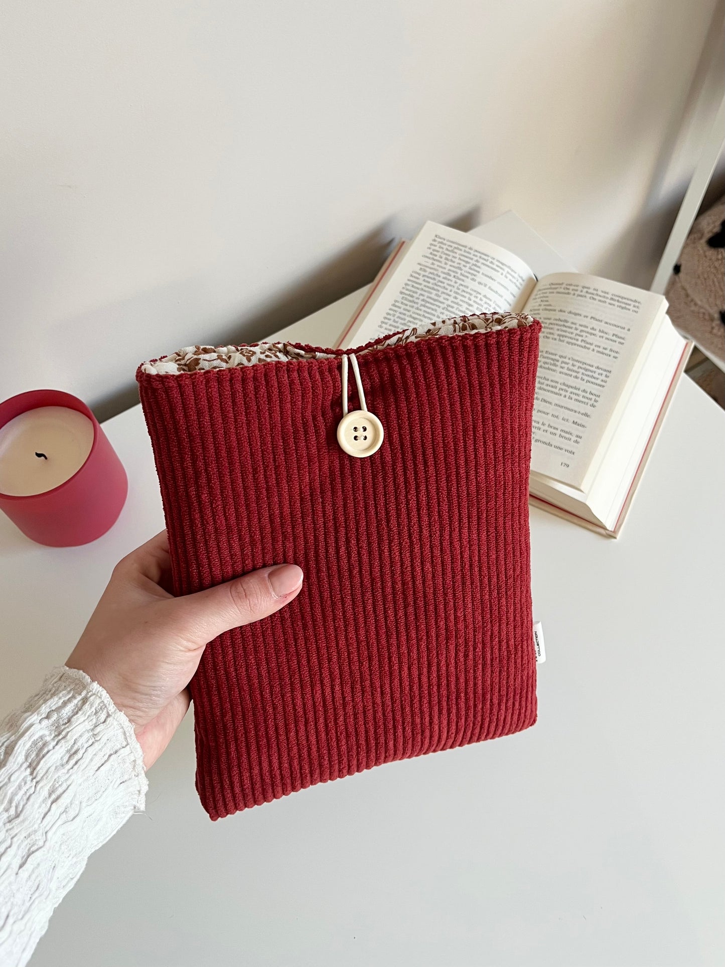 Housse de livre - Ambre