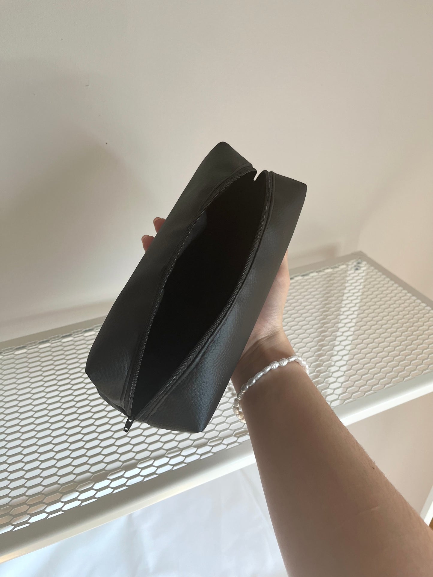 TROUSSE D’ÉCOLE - SIMILI CUIR NOIR