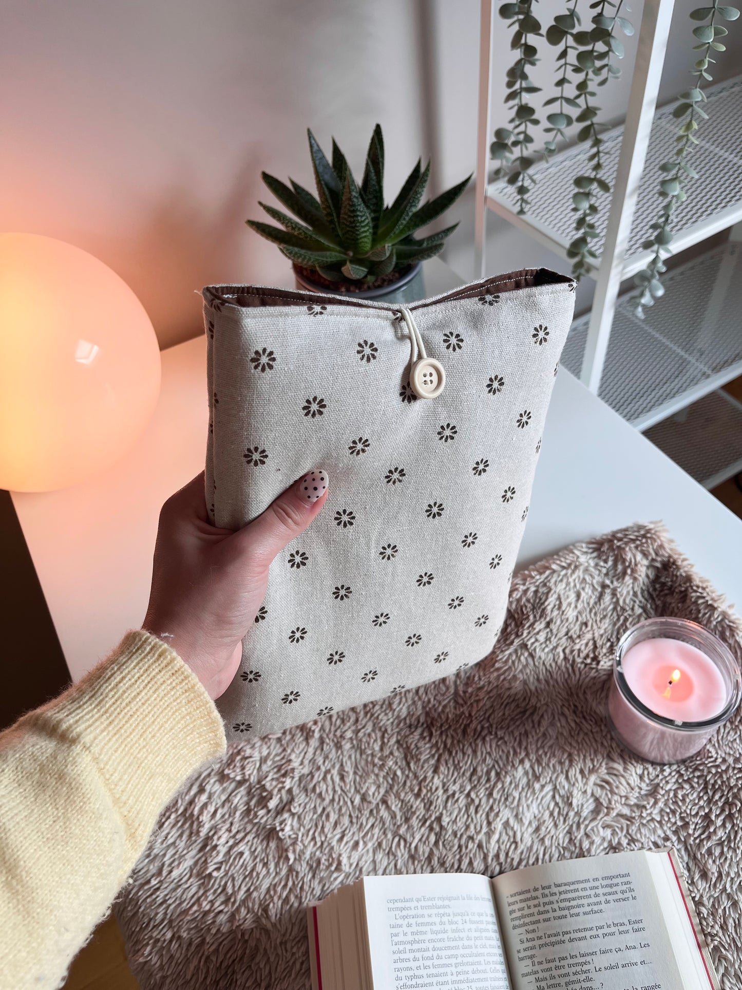 Housse de livre - Sous bois