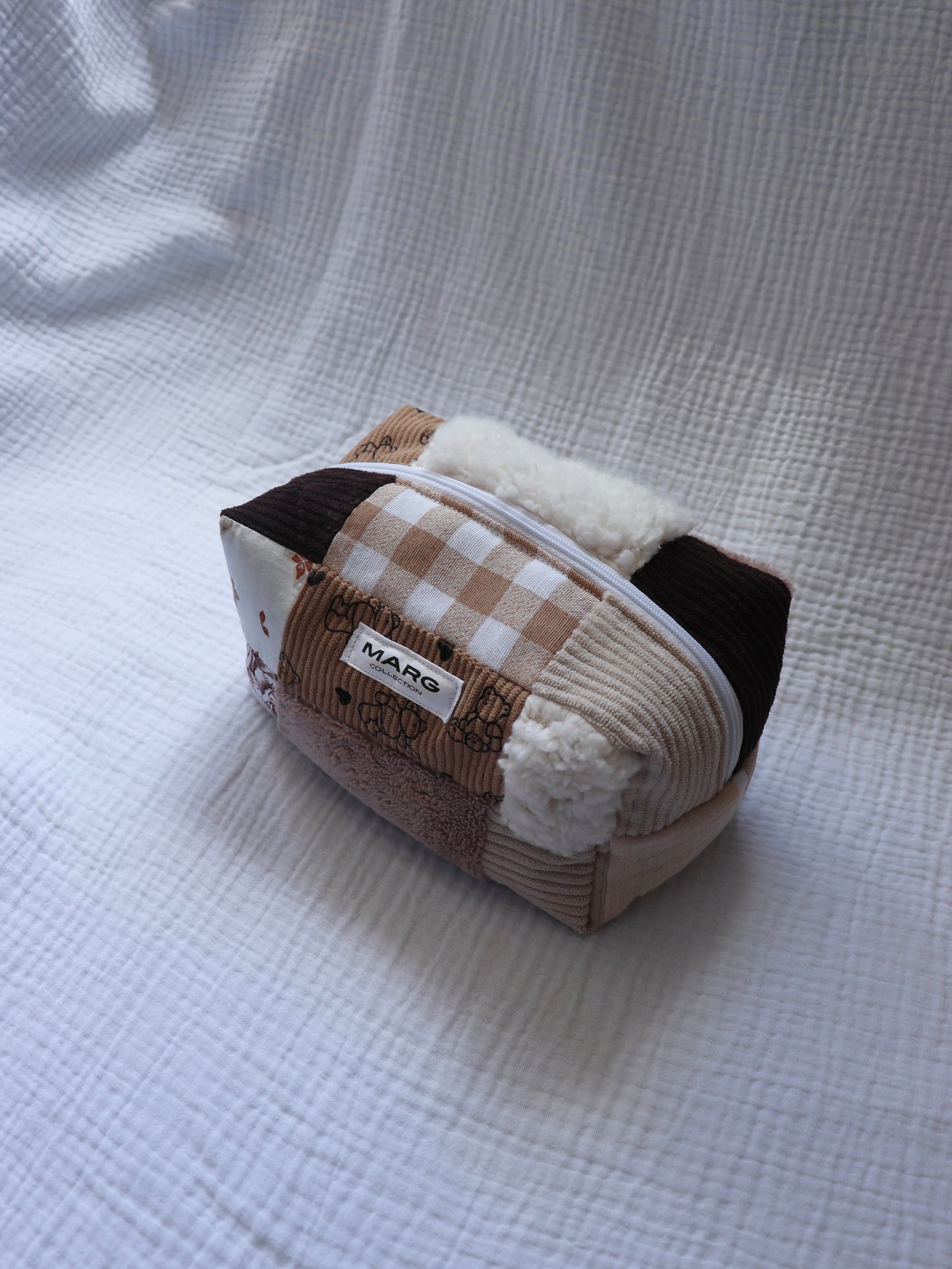 TROUSSE DE TOILETTE - PATCHWORK, PIÉCE UNIQUE