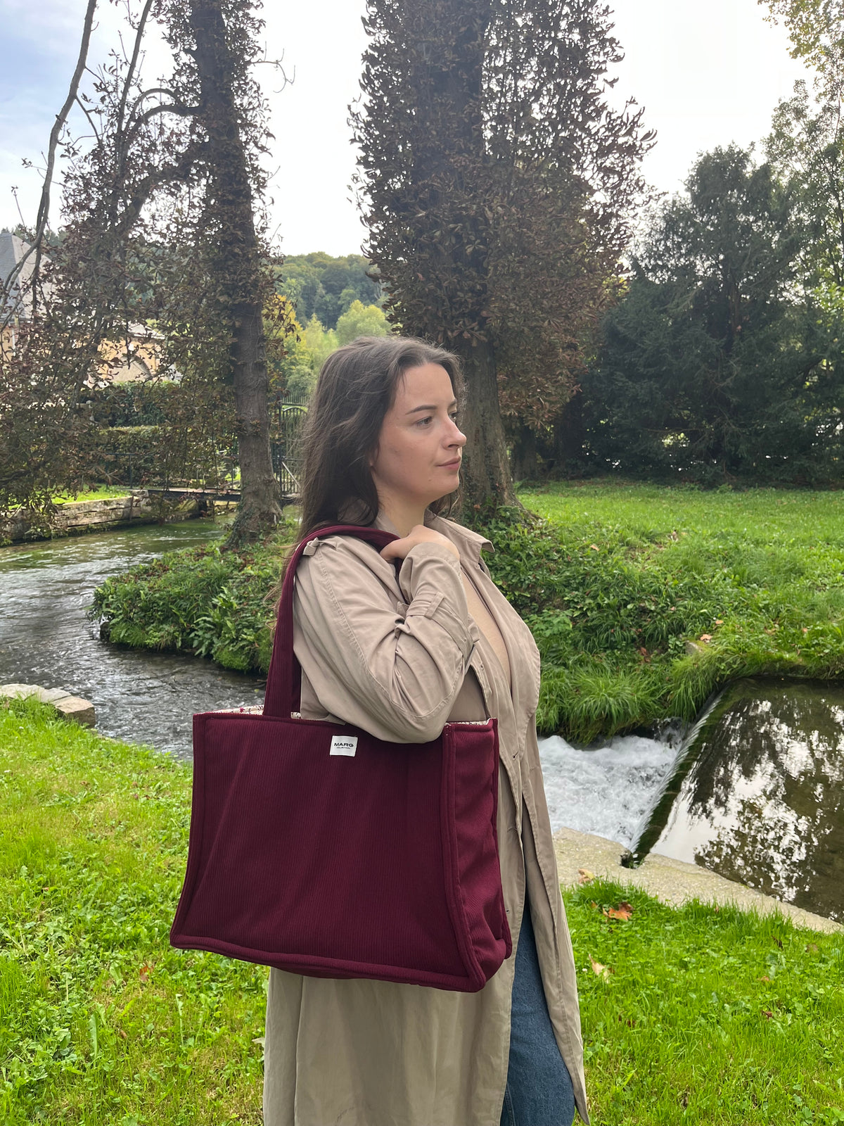 Box sac cabas XL + portefeuille – Le Velours