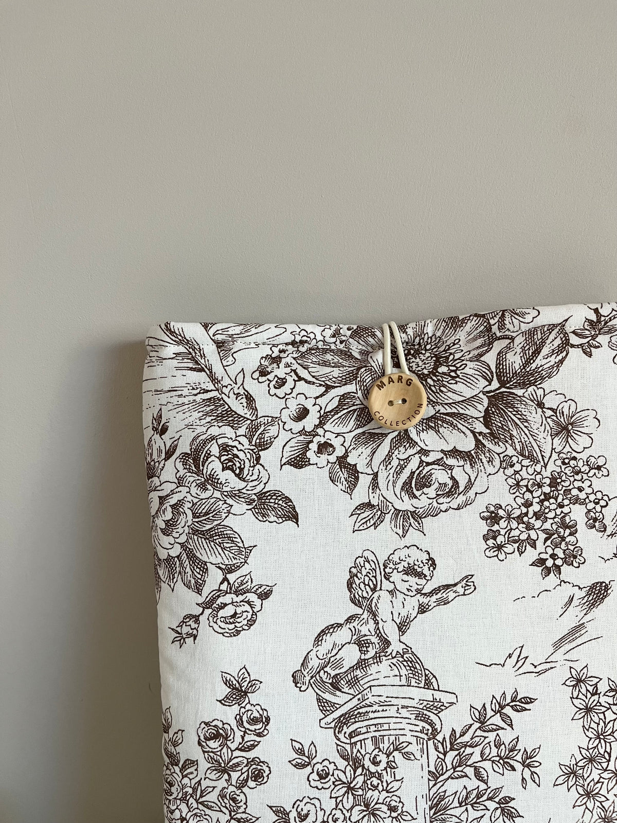 Housse de livre - Jouy Marron