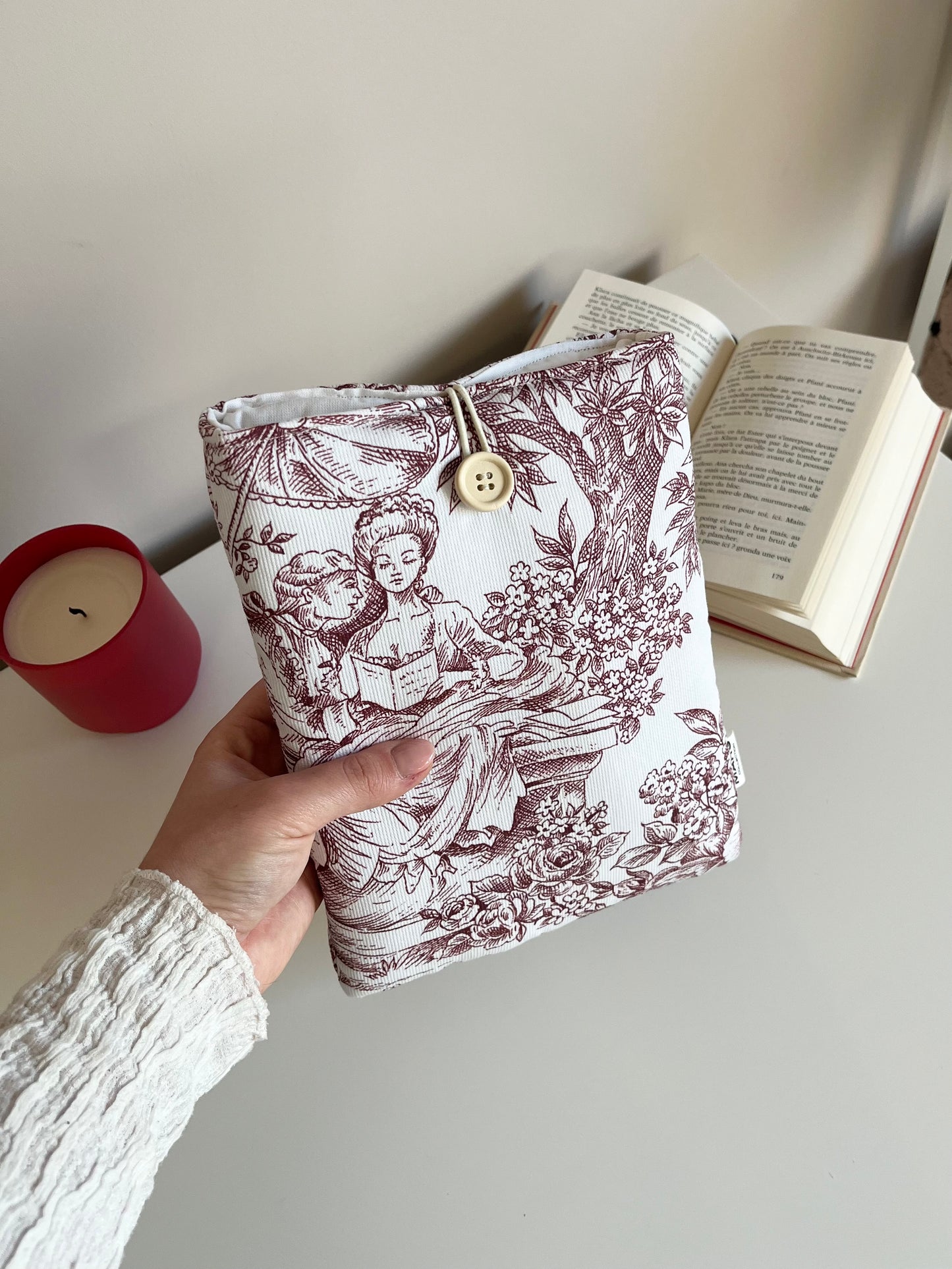 Housse de livre - Clara