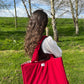 Sac cabas XL - Rouge gourmand