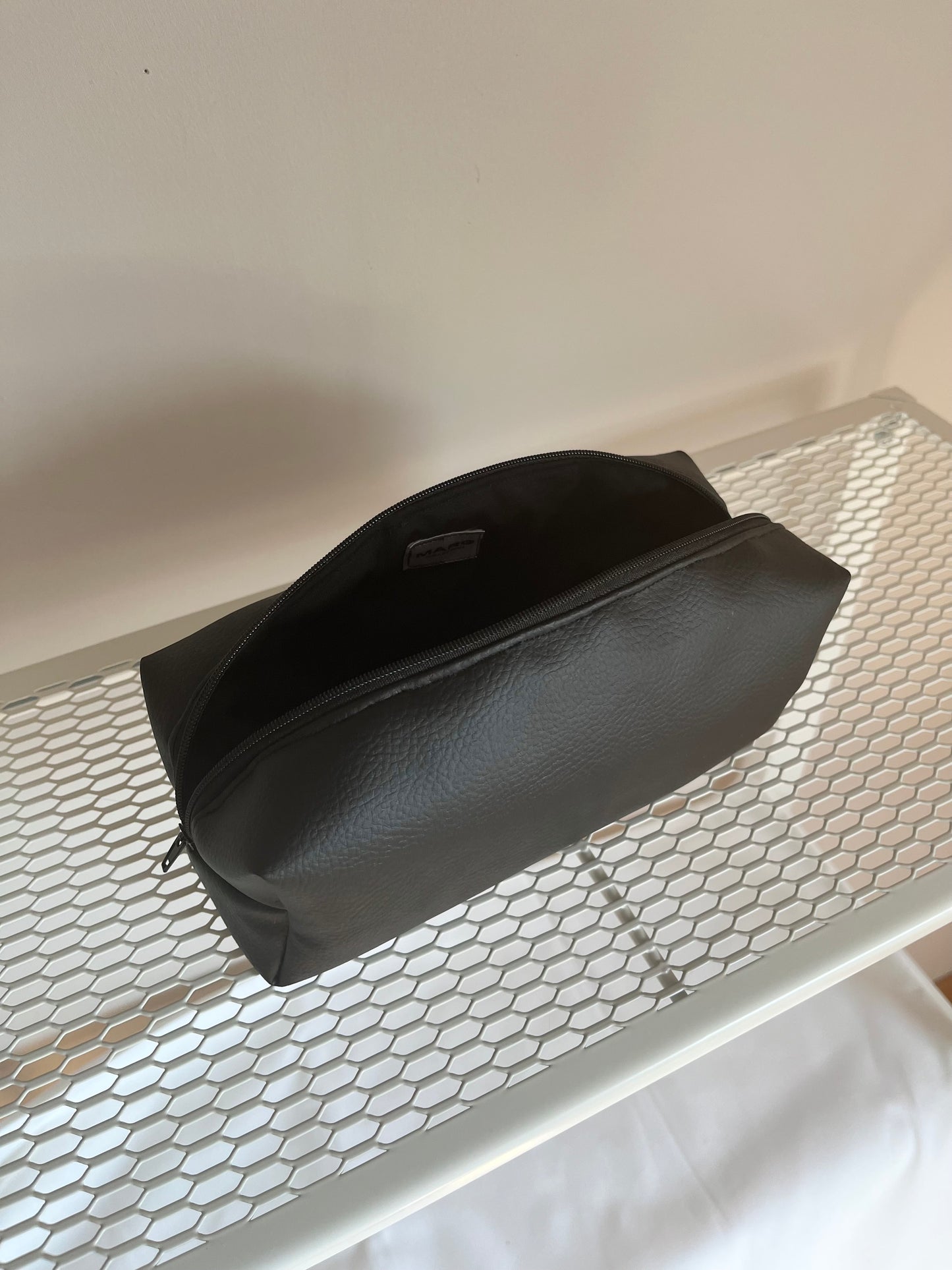 TROUSSE D’ÉCOLE - SIMILI CUIR NOIR