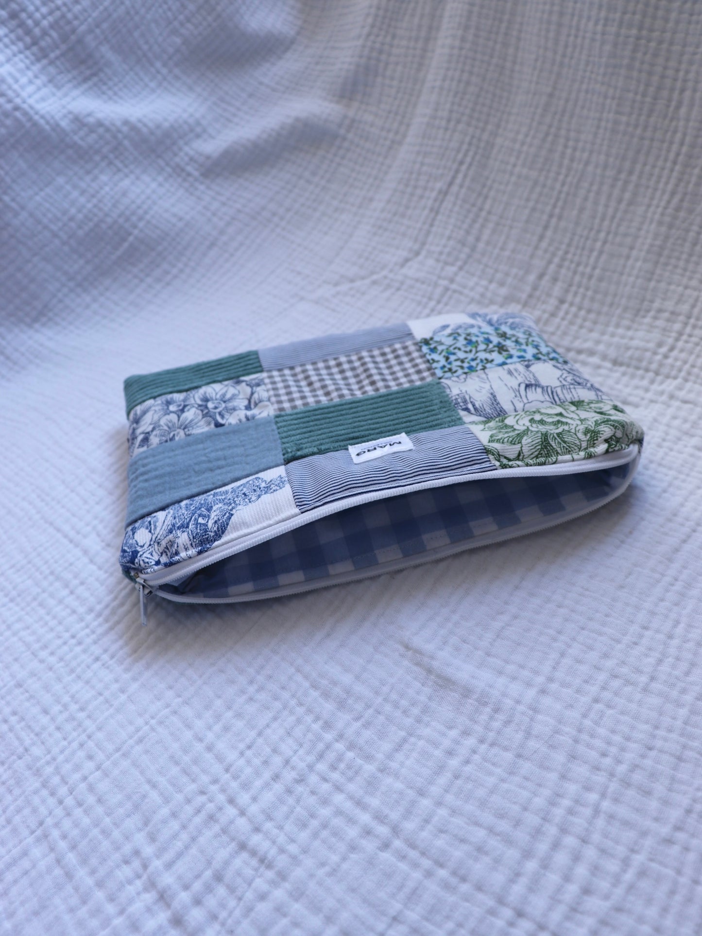 POCHETTE PLATE - PATCHWORK, PIÈCE UNIQUE