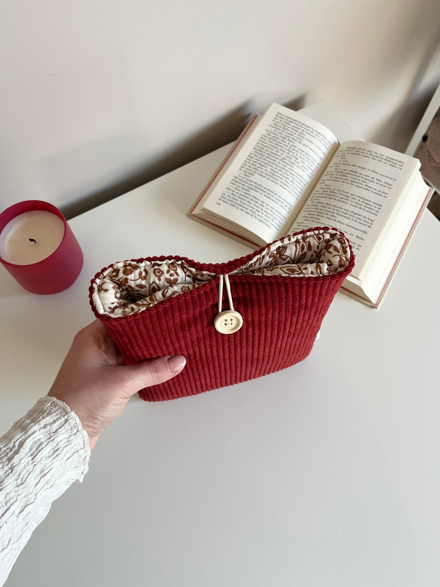 Housse de livre - Ambre