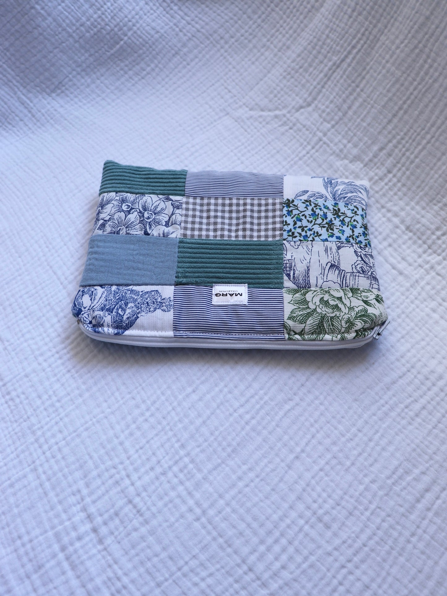 POCHETTE PLATE - PATCHWORK, PIÈCE UNIQUE