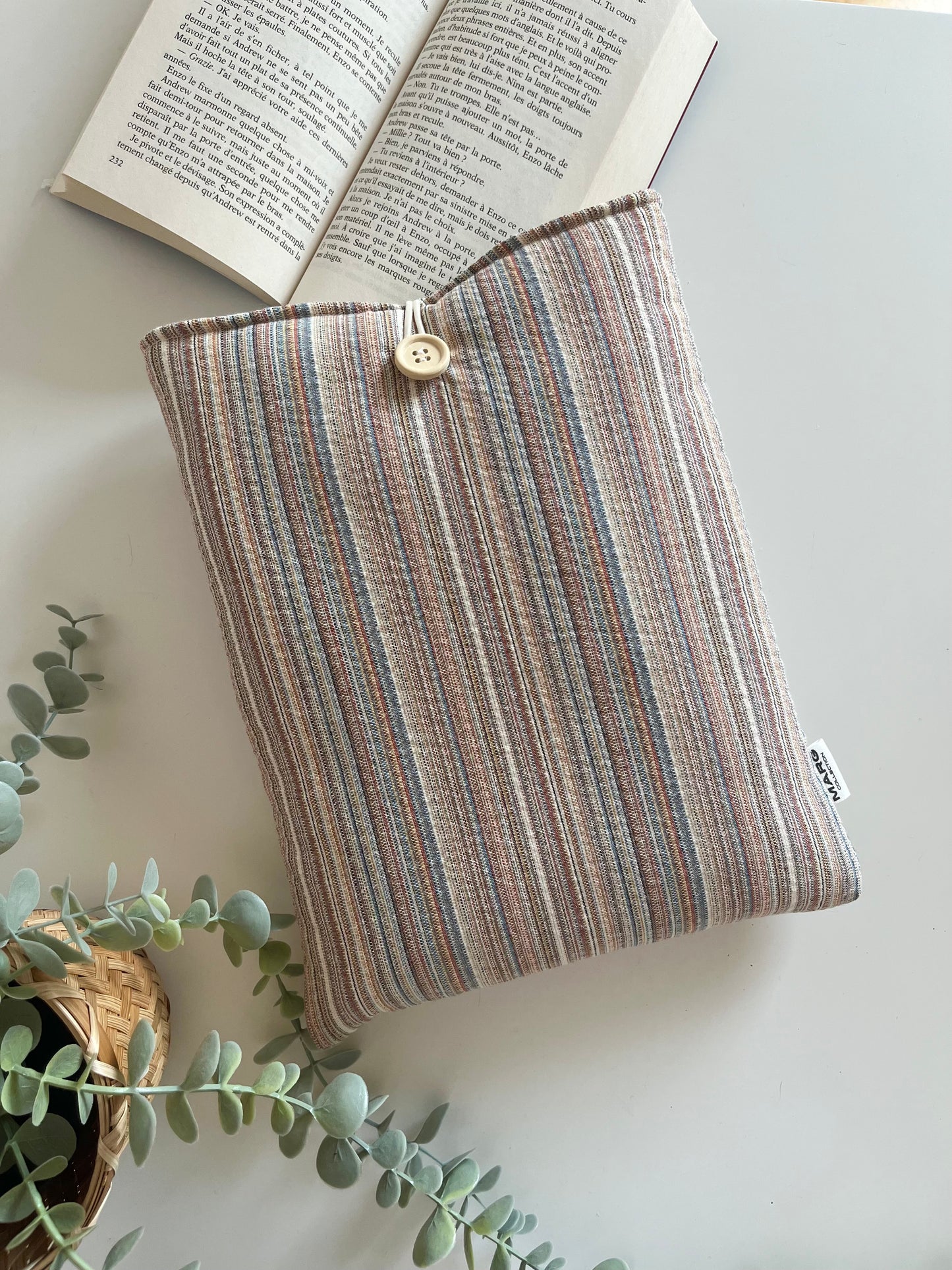 Housse de livre - Le Bord de Mer