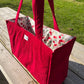 Sac cabas XL - Rouge gourmand