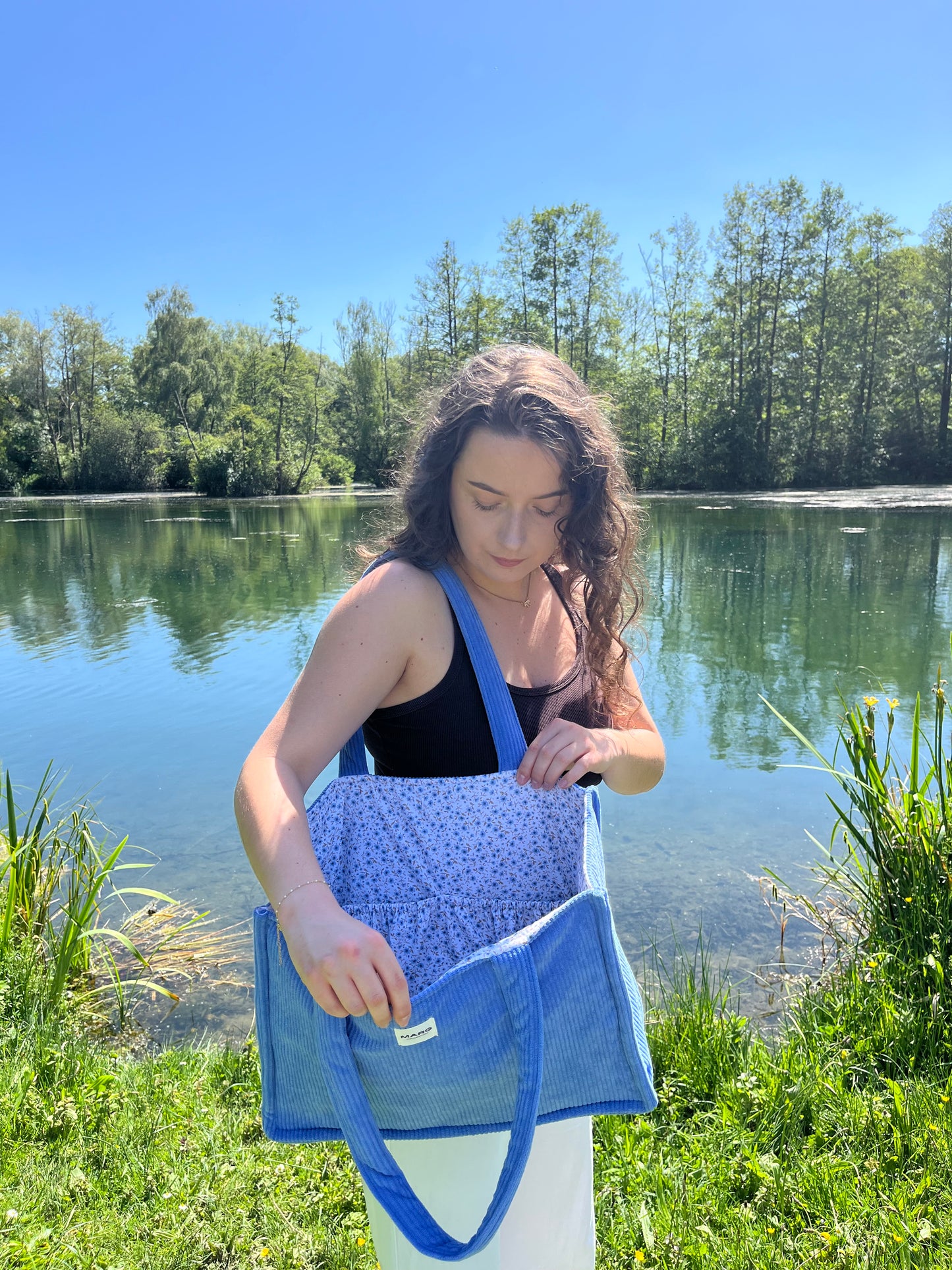 Sac cabas XL - Iris
