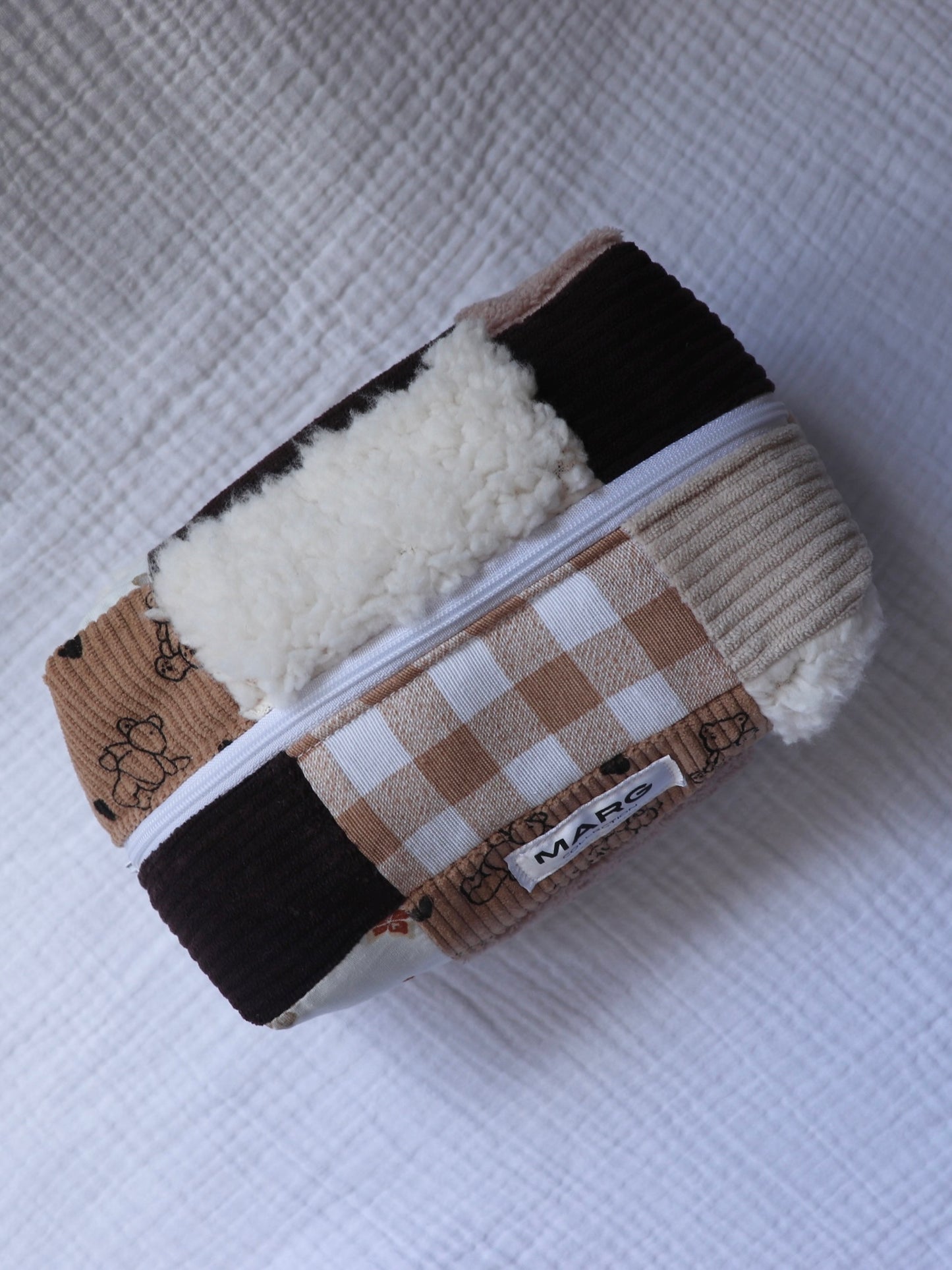 TROUSSE DE TOILETTE - PATCHWORK, PIÉCE UNIQUE